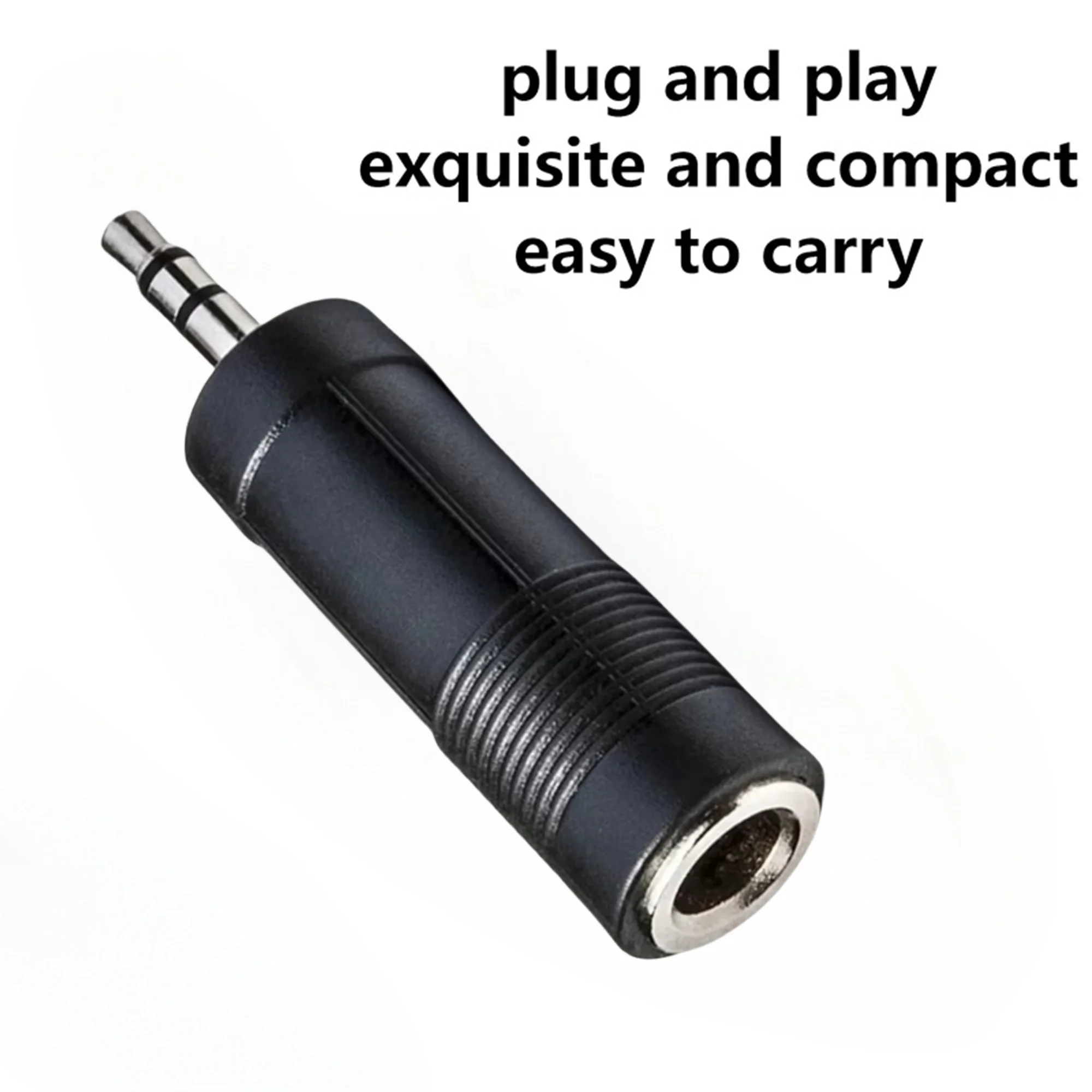 Miwayer 3.5mm Female To 6.35mm(1/4 inch) Male Stereo Headphone Audio Adaptor/Microphone Plug Jack Adapter Converter