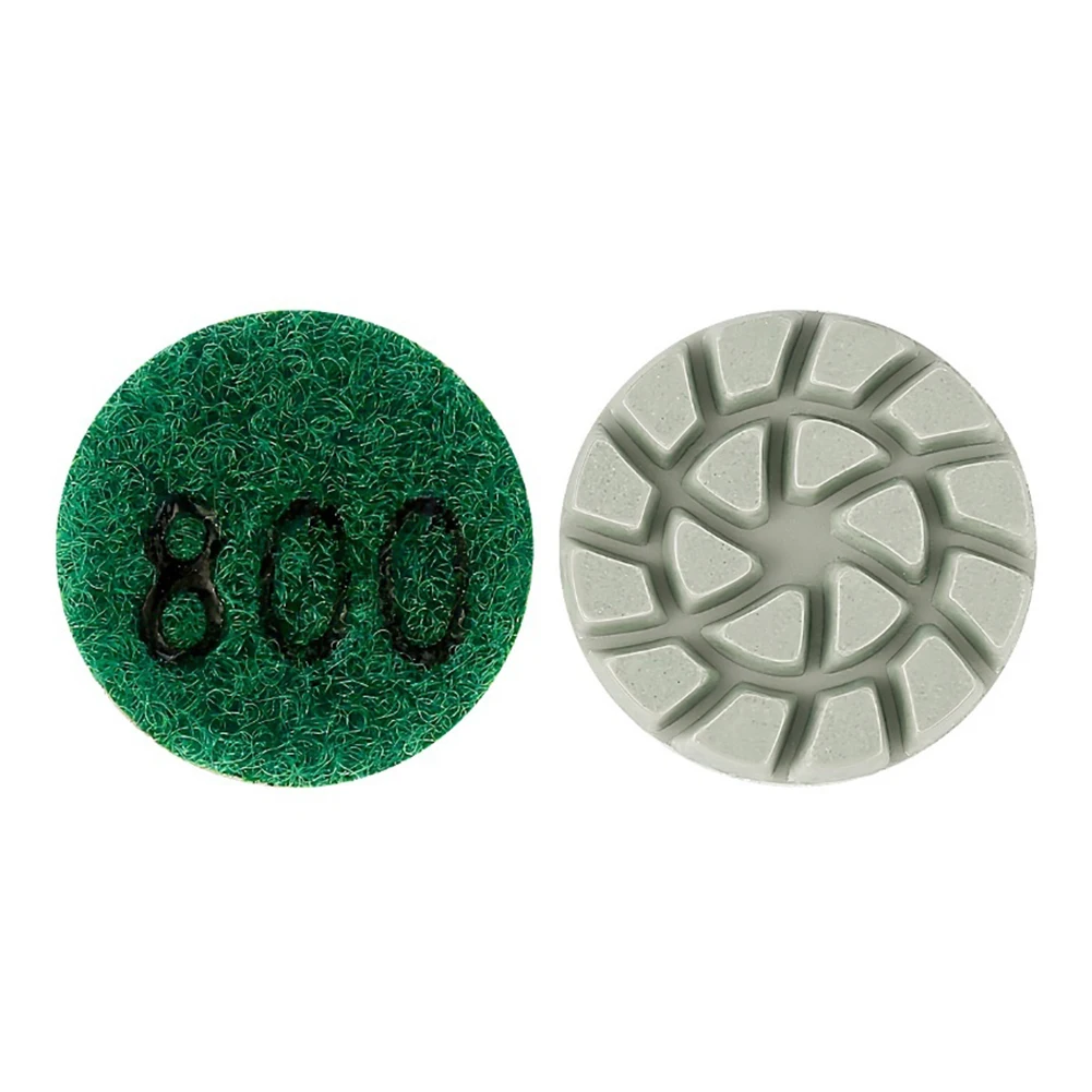 Tampon de polissage de 1 pouce, tampon sec et humide, disque de meulage pour marbre, granit, béton, accessoires d'outils électriques, 1 pièce
