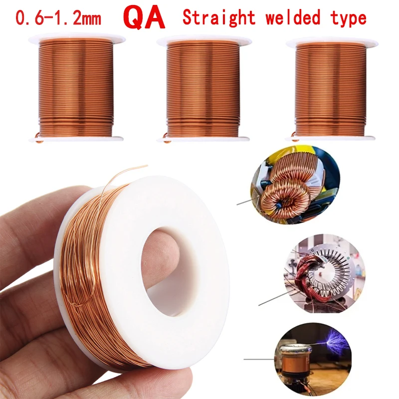 Pure Coppers Enameled Wire 0.6-1.2mm Cable Coppers Wire Enameled Wire Enameled Coppers Wire Coil Coppers Wire 10 Meters