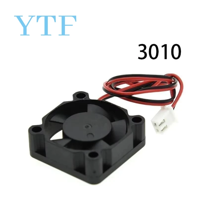 1pcs קירור מאוורר 3010 4010 5010 mm עם 2Pin דופונט חוט Cooler חוט DC 5V 12V 24V מרובה אפשרויות 3D מדפסת