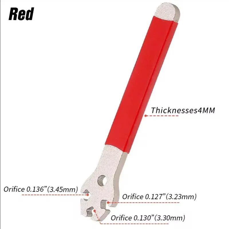 Lebycle Bicycle Stainless Steel Spoke Wrench Wheel S Tension Correction Repair Tools