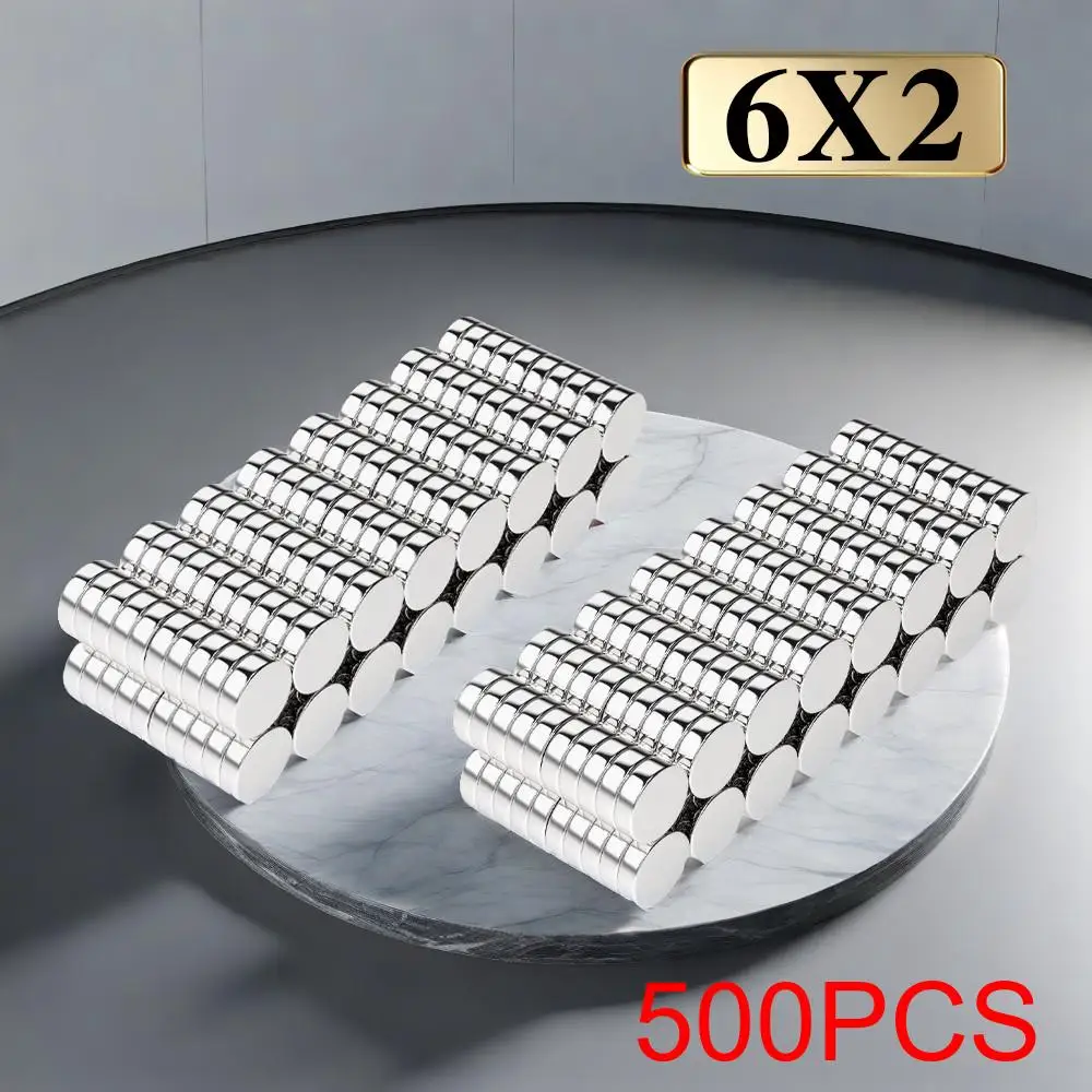 6x2mm imans Refrigerator magnets for DIY Office Whiteboard Workshop Suitable Tools Home Workplace