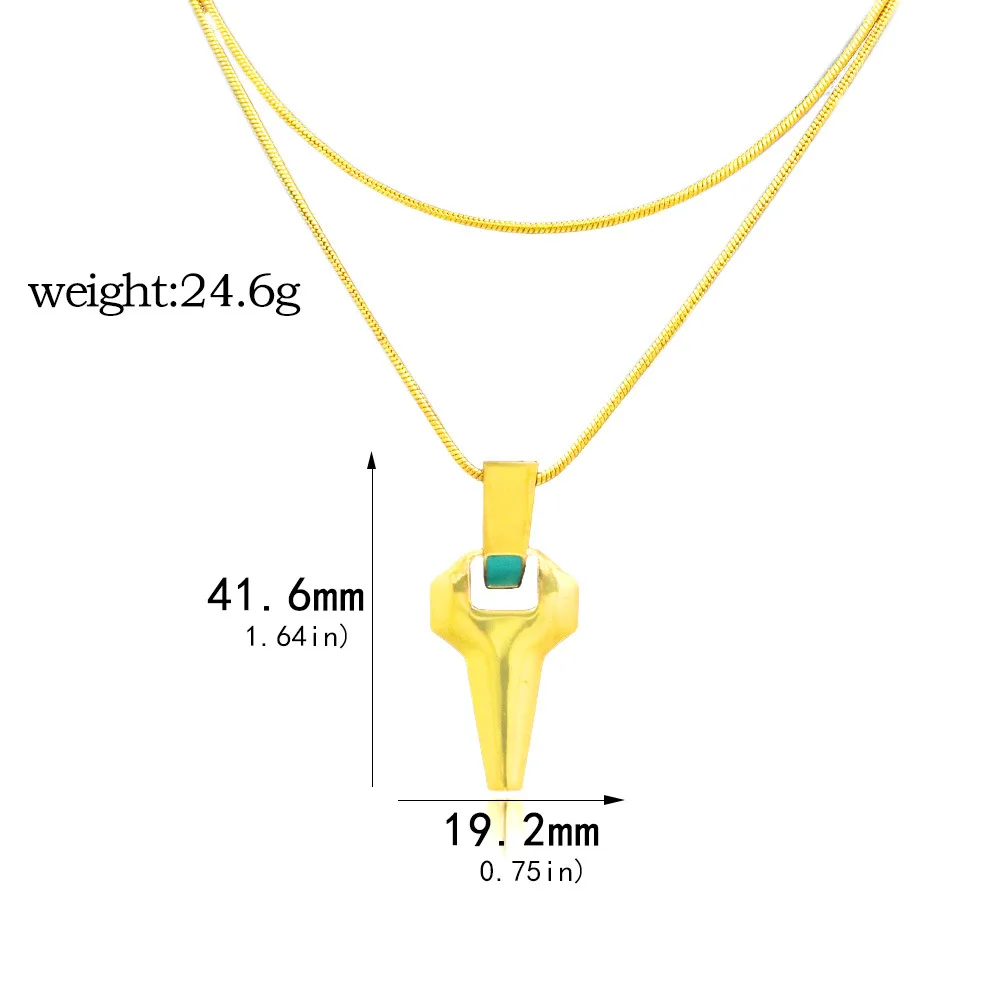Cyberpunk Edgerunners Cosplay David Martinez Necklace Metal Fashion Necklaces Unisex Pendant Jewelry Accessories Xmas