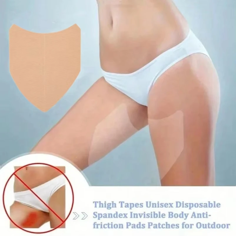 10/20/30/40pcs Anti-wear Stickers Invisible No Trace Thigh Tapes Disposable Anti Chafe Thigh Patch Body Anti-Friction Pad Women