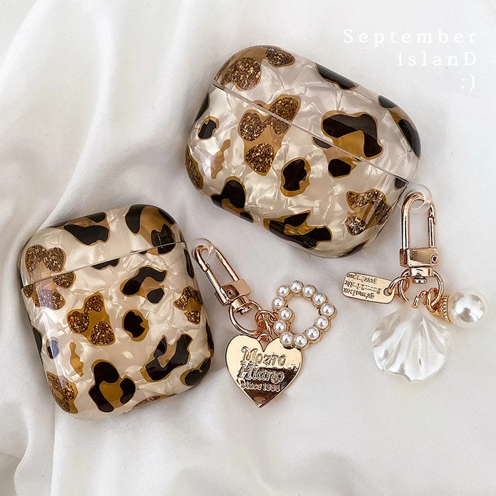 Leopard Girl Case for AirPods Pro 2 Pro 3 USB C 2025 Cases for AirPods 5 4 Pro 3 Soft Silicone Cover for AirPods Pro 3 2 1 Funda