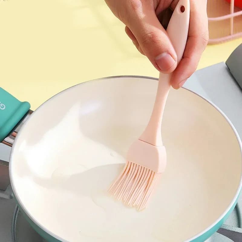 Food Grade Silicone Oil Brush BBQ Barbecue Brush Kitchen Pancake Brush Oil Brush Sauce Brush Kitchen Small Tools