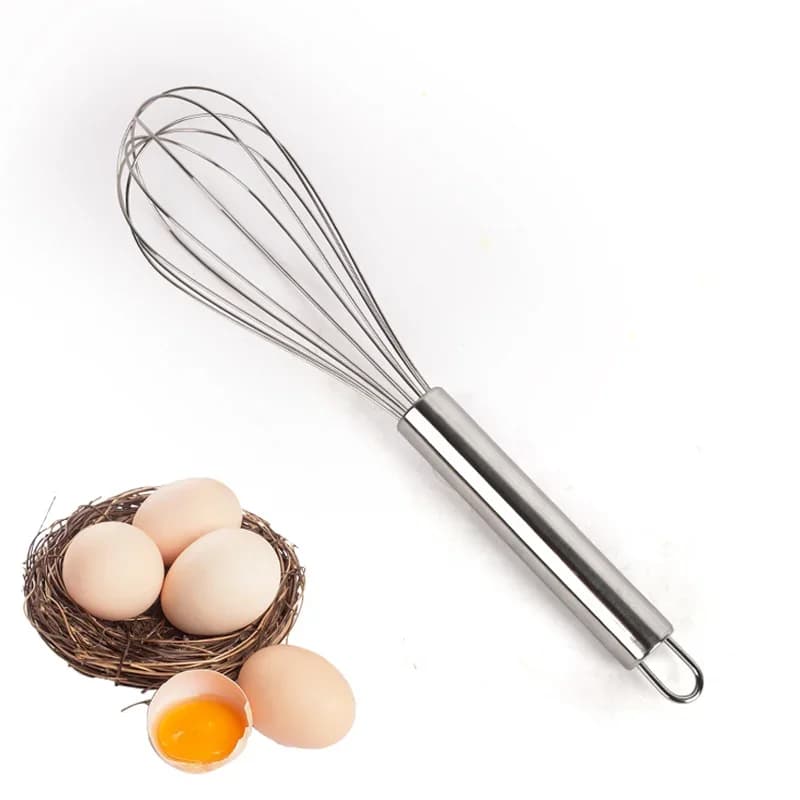 6/8/10/12 Inch Stainless Steel Egg Whisk Balloon Wire Hand Mixer for Baking Cooking Cream Butter Milk Dough Kitchen Gadgets