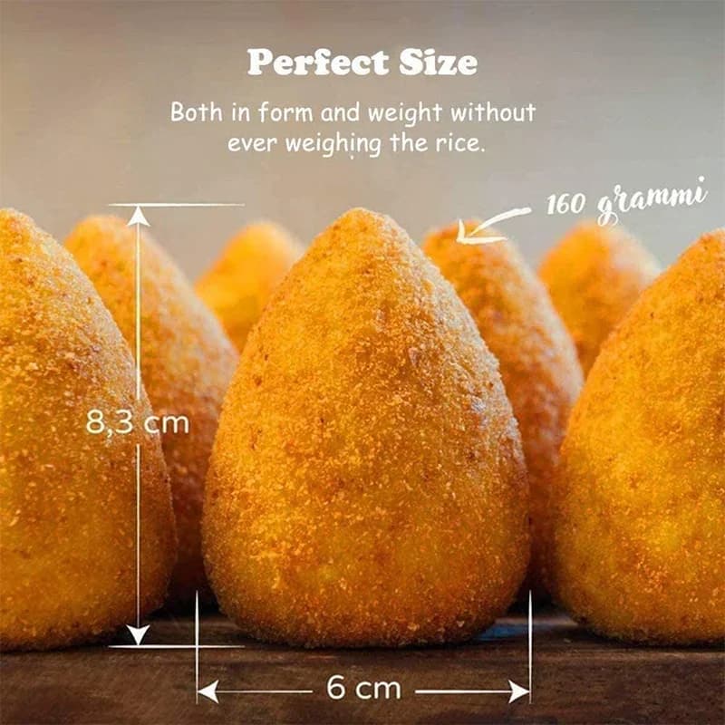 PGY Arancini Maker DIY Rice Ball Mold Sushi Maker Mold Tool