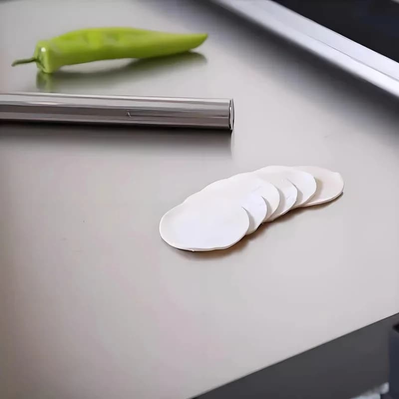 Large Foldable Stainless Steel Cutting Board, Kitchen Tools, BBQ, Kitchen Items, Kitchen Accessories for Home & Outdoor Use