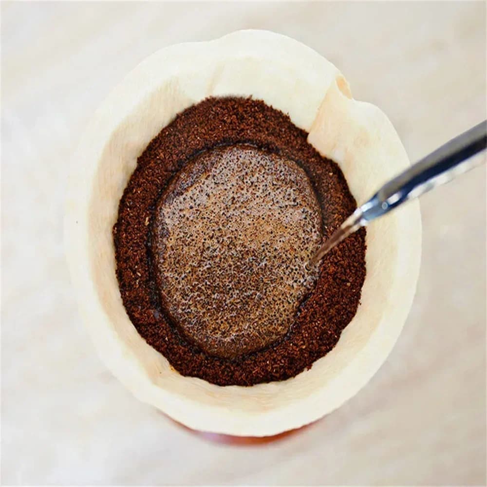 40/100Pcs V Shape Coffee Filter Paper Unbleached Disposable Food Grade V60 Coffee Filters for Pour Over Coffee Maker Drip Coffee