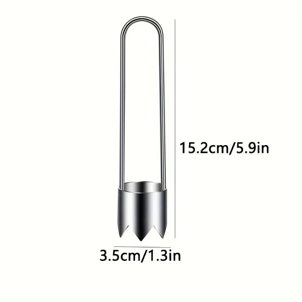 1/2/3pcs Stainless Steel Corer Tool - for Fruits & Veggies Like Apples, Peppers, Tomatoes | Easy Core Removal | Durable